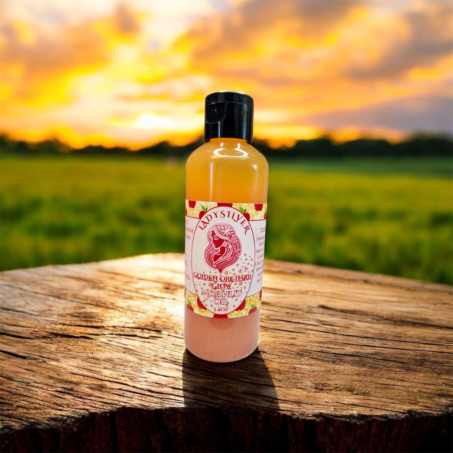 Golden Orchard Glow Moonlit Oil